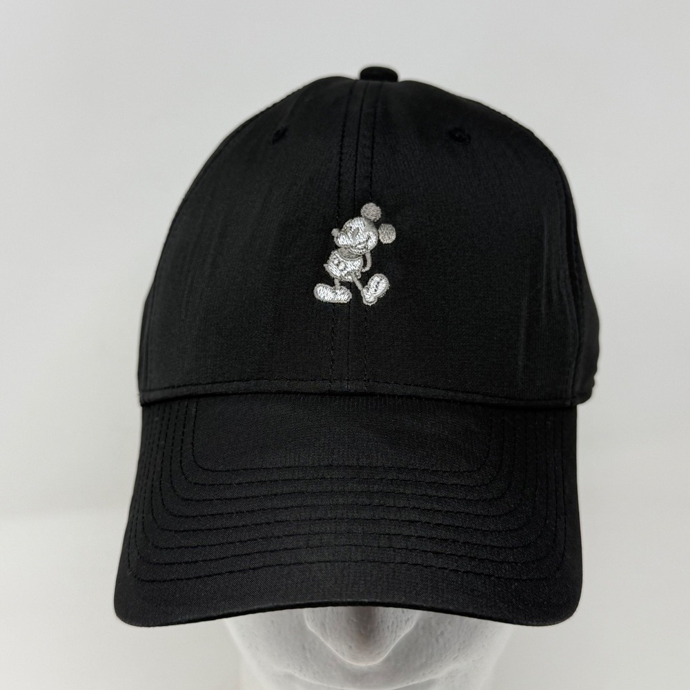 Disney Parks Nike Legacy91 Dri-FIT Hat Mickey Mouse Black Adjustable Cap